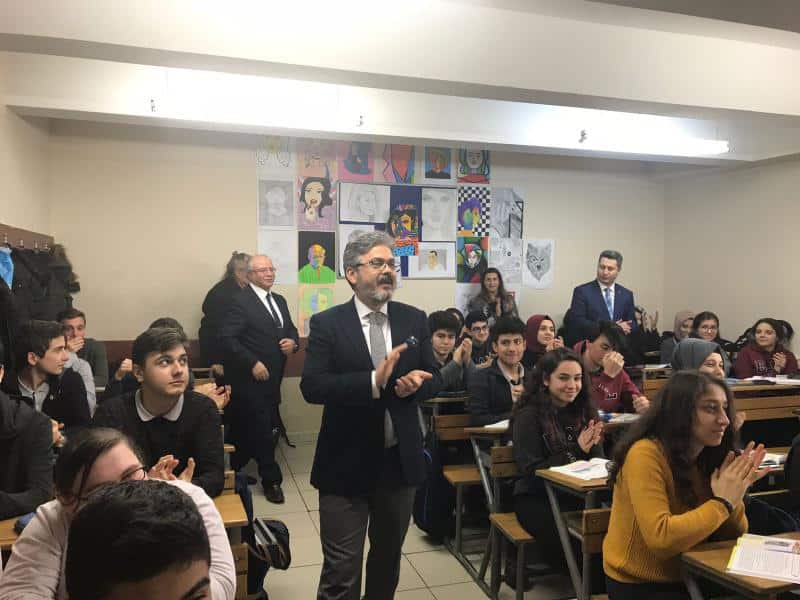 İl milli eğitim müdürümüz Ömer Faruk Yelkenci okulumuzu ziyaret etti