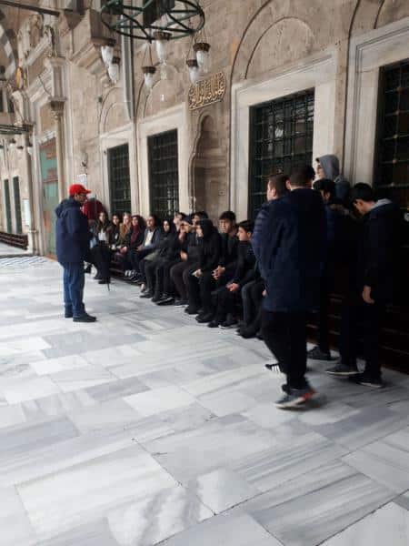 Esam ın düzenlediği  Eyup Sultan gezisi.11 C sınıfı
