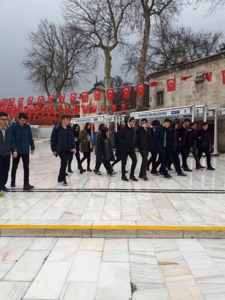 Esam ın düzenlediği  Eyup Sultan gezisi.11 C sınıfı